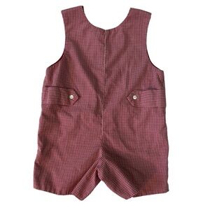 Sir John’s by Rosalina Red Checked Reversable Jon Jon